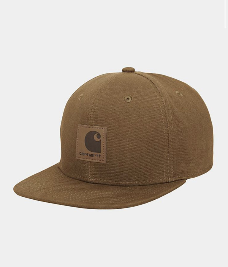 Carhartt Wip Logo Cap Hamilton Brown braun