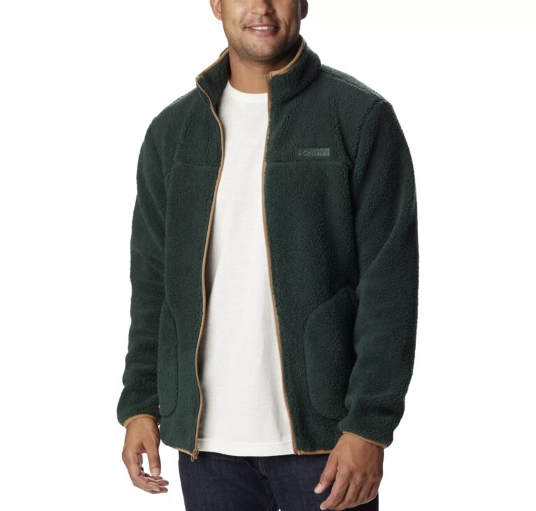 Columbia Rugged Sherpa Fleece Jacke (oliv) Gr. M
