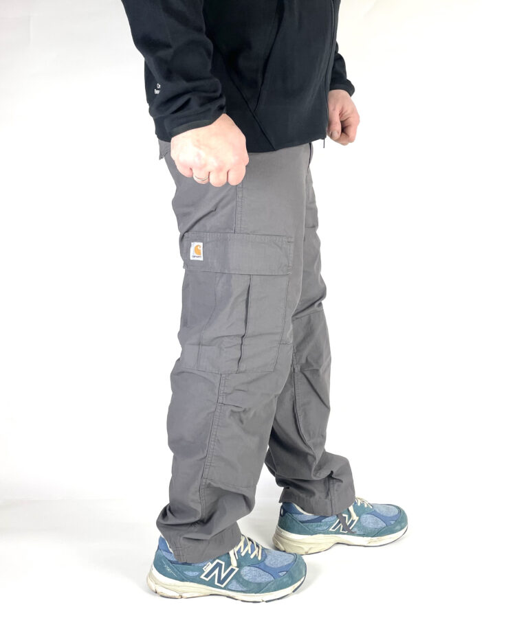 Carhartt Wip Regular Cargo Hose Ripstop Rhino (grau)
