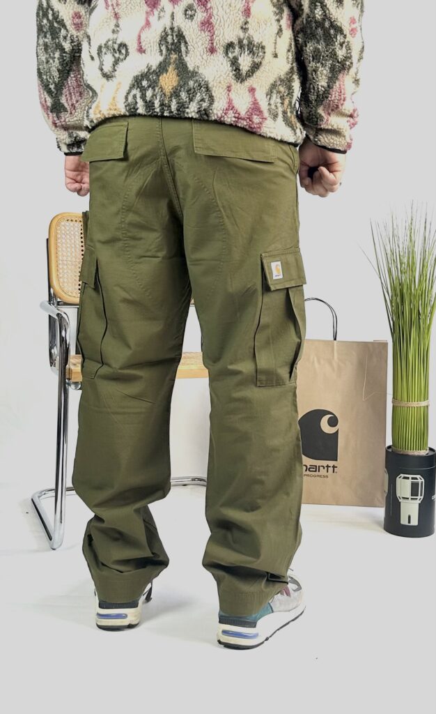 Carhartt Wip Regular Cargo Ripstop Highland Hose (oliv)