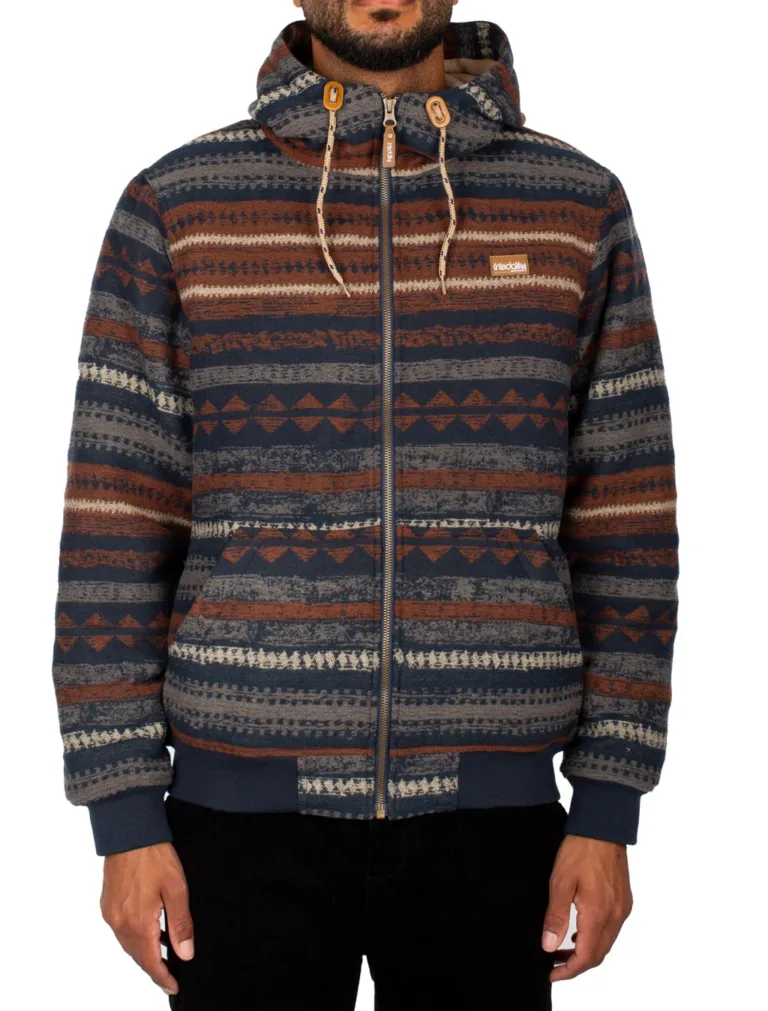 Iriedaily Santania Winterjacke (blau/braun)
