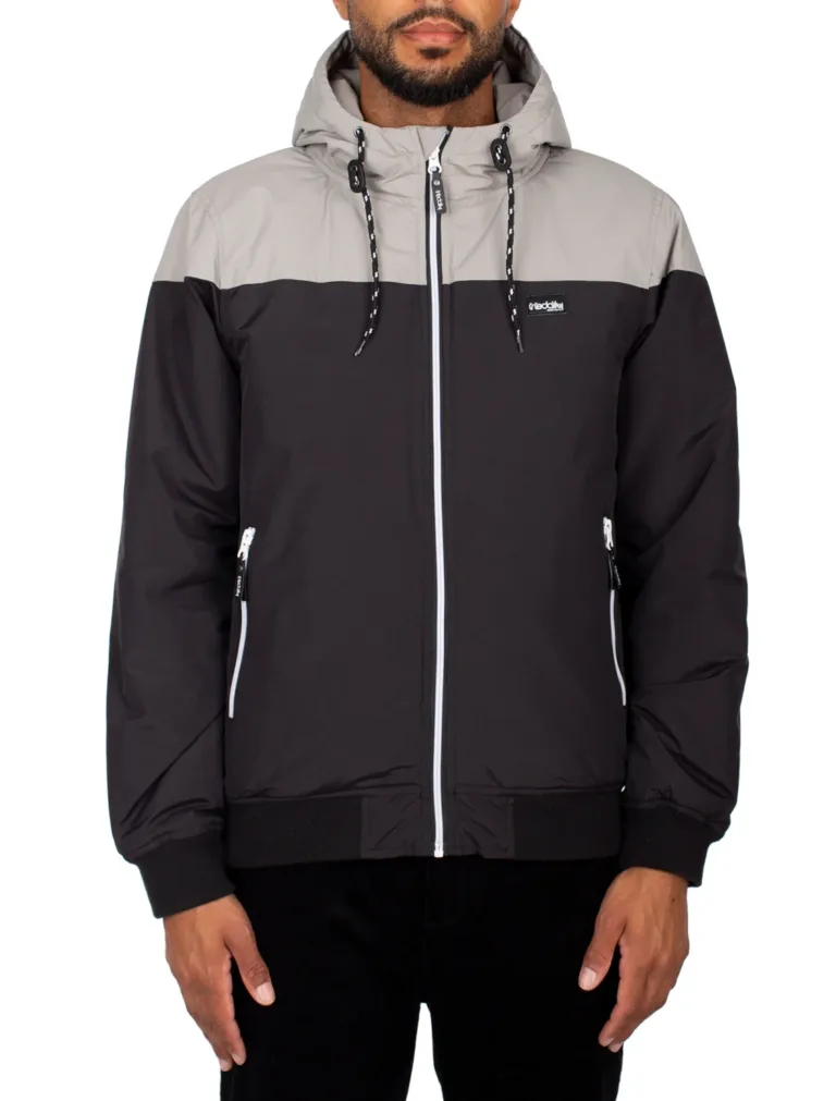 Iriedaily Insulaner Jacke  (schwarz/grau)
