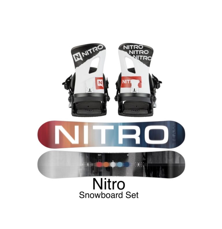 Nitro Team Gullwing Snowboard Set 155cm
