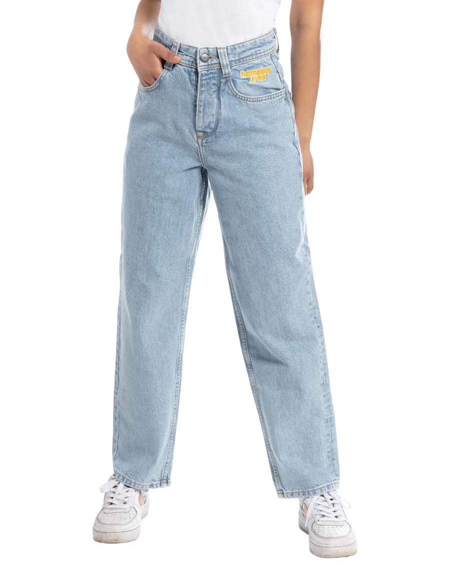 Homeboy X-tra BAGGY Denim Jeans Moon Blue (blau)