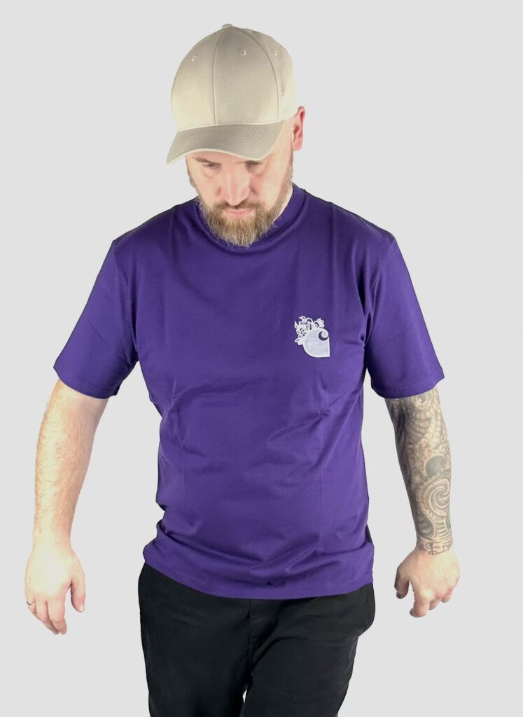 Carhartt Wip Little Hellraiser T-Shirt (lila)