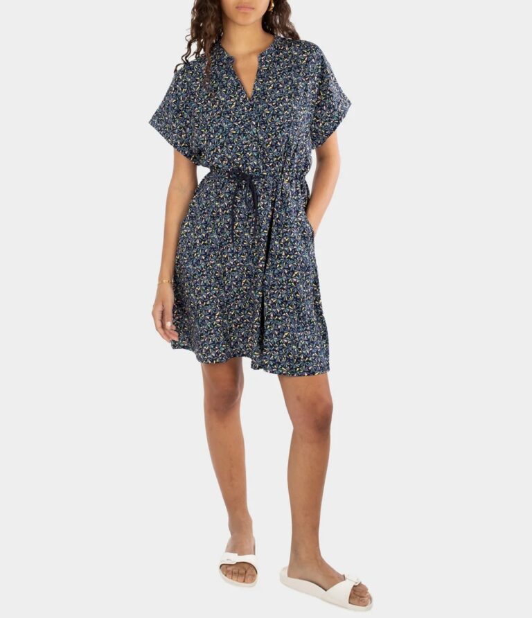 Iriedaily Franji Dress Damen Kurzkleid (blau)