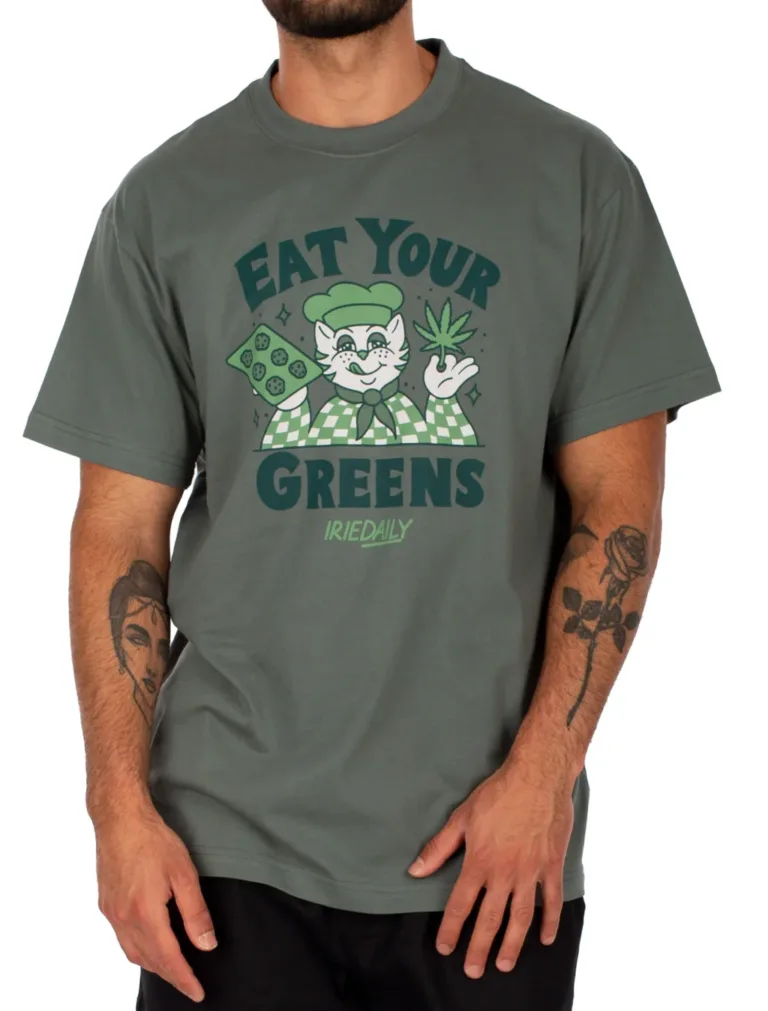 Iriedaily Eat Greens T-Shirt (grün)