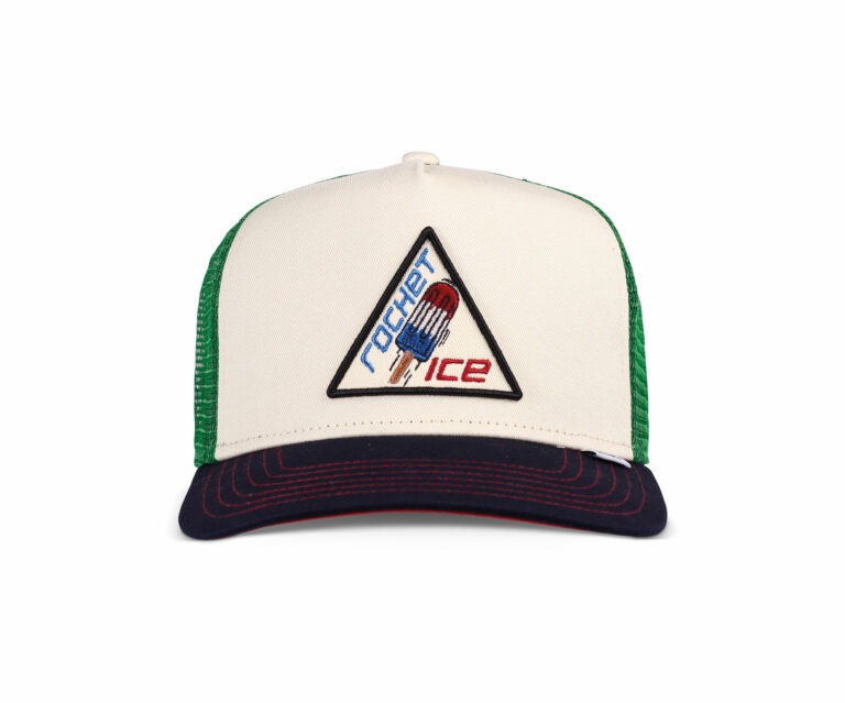 Djinns Food Rocket Ice Trucker Cap (grün/blau)