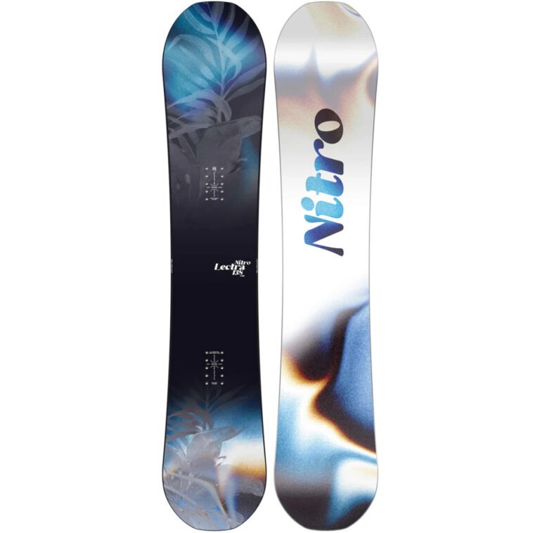 Nitro Lectra Leaf Cam Out Camber Damen Snowboard 152cm (schwarz/blau)