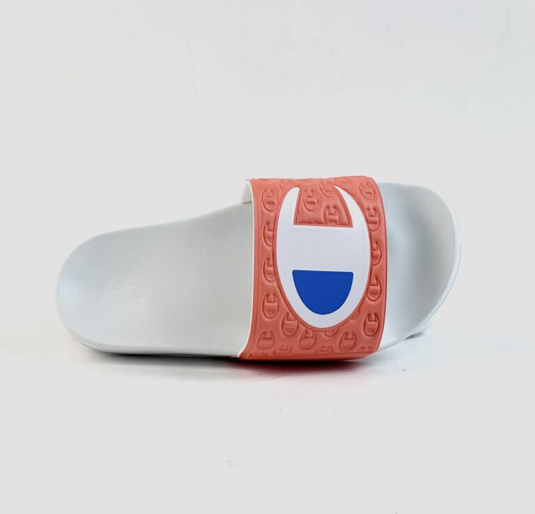 Champion Multi Lido Damen Slides Sandalen (weiß/pink)