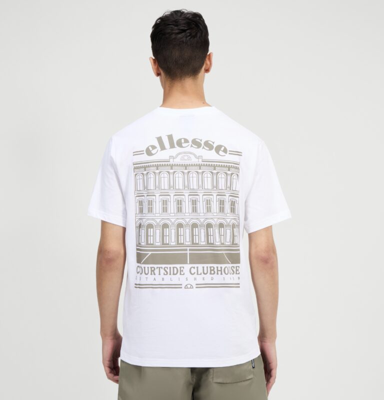 Ellesse Courtside Club T-Shirt (weiß)