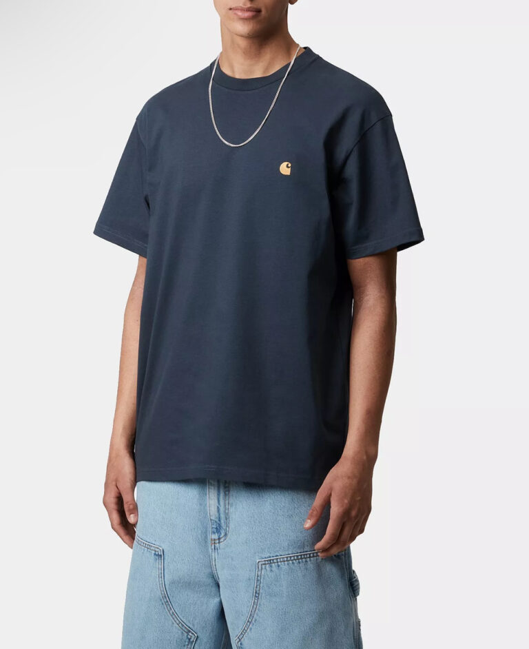 Carhartt Wip Chase T-Shirt Dusty Blue (blau)