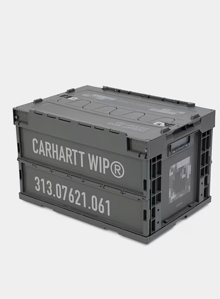 Carhartt Wip Tour Foldable 50 Liter Box Container Smoke Green (grün)